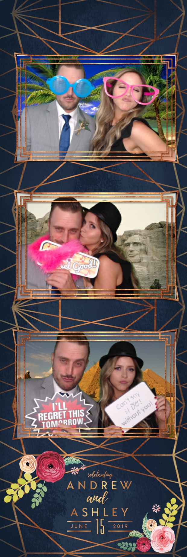 Andrew's and Ashley's wedding | View more photos from the event at gallery.photoboothbillings.com/u/PhotoBoothBillings/Andrews-and-Ashleys-wedding